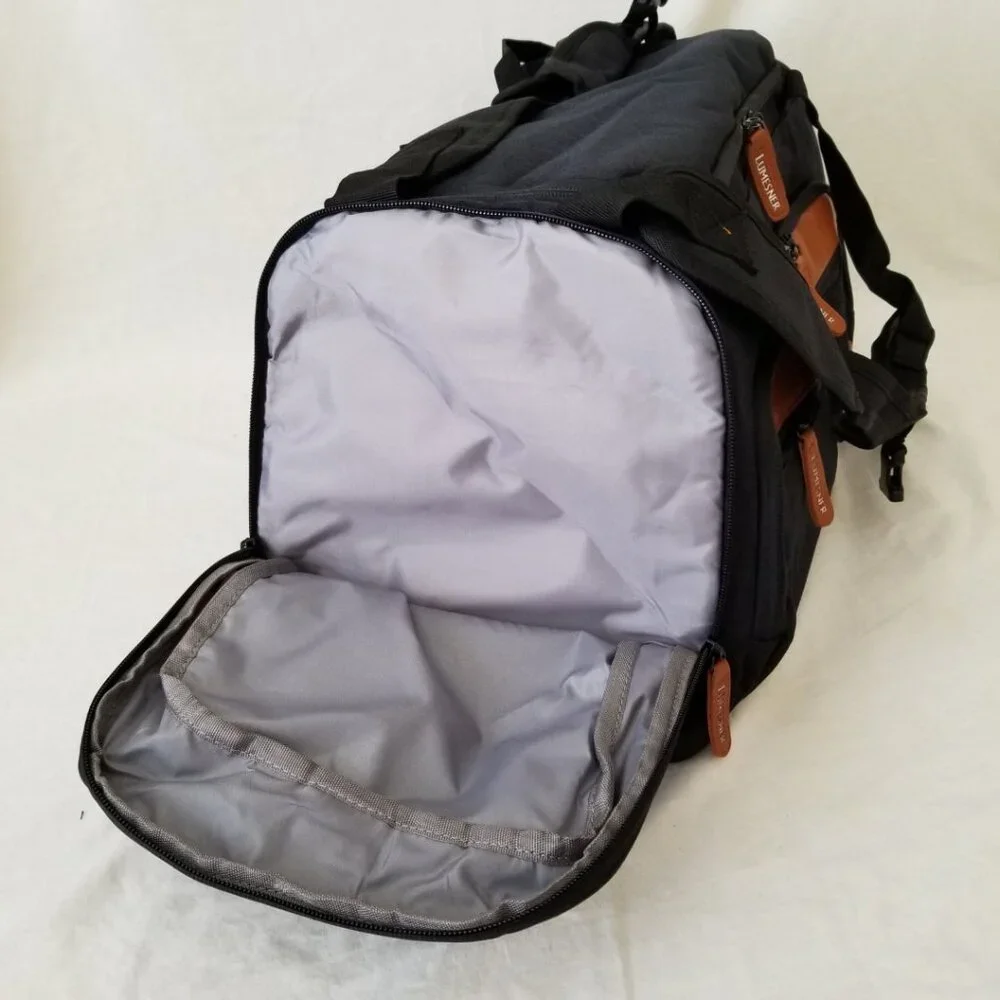NWT! 38L Convertible Lightweight Duffel Backpack - Nylon/Polyester/Faux Leather